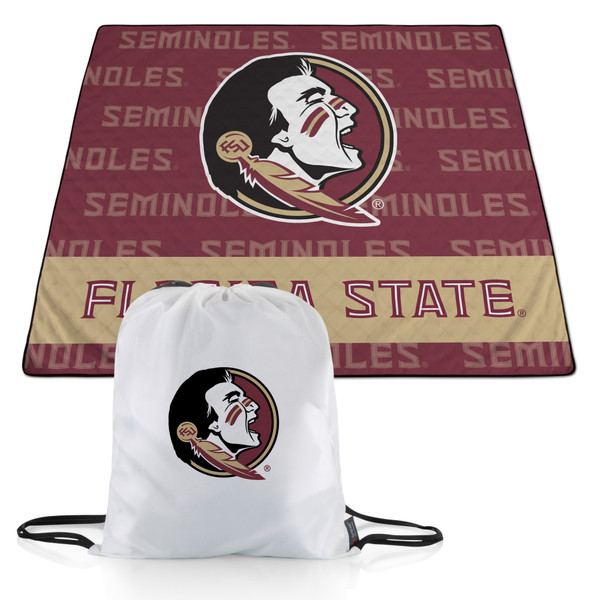 Florida State Seminoles Impresa Picnic Blanket, (Maroon & Gold)