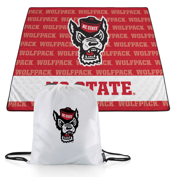 NC State Wolfpack Impresa Picnic Blanket, (Red & White)