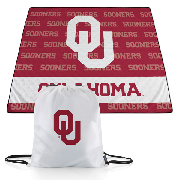 Oklahoma Sooners Impresa Picnic Blanket, (Red & White)