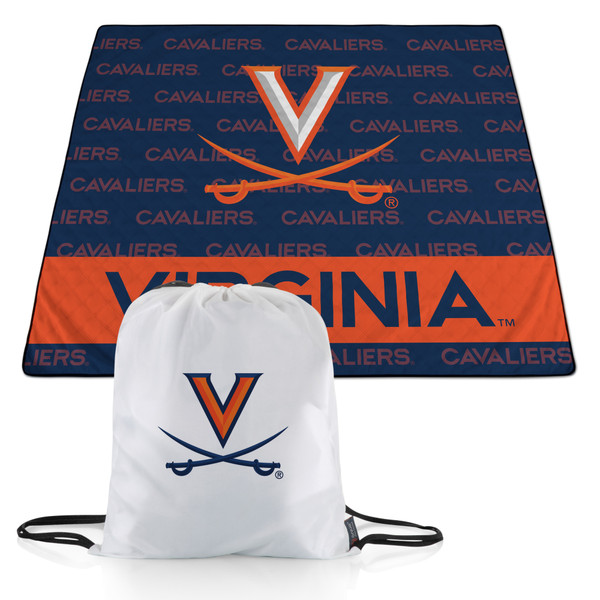 Virginia Cavaliers Impresa Picnic Blanket, (Navy Blue & Orange)