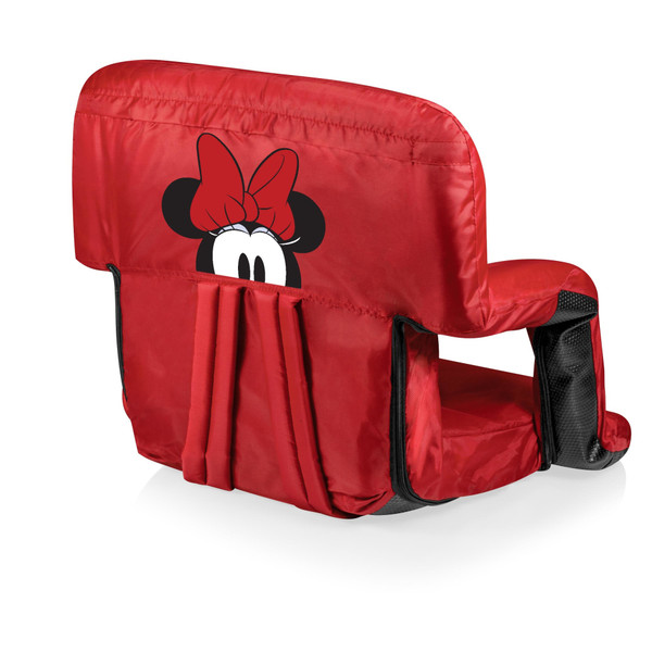 Minnie Mouse Ventura Portable Reclining Stadium Seat, (Red)