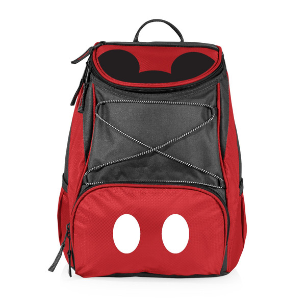 Mickey Mouse PTX Backpack Cooler, (Red with Gray Accents)