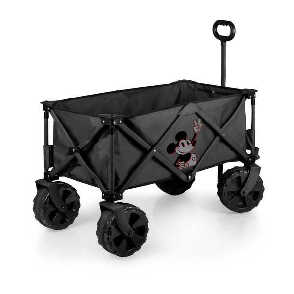 Mickey Mouse Adventure Wagon Elite All-Terrain Portable Utility Wagon, (Dark Gray)