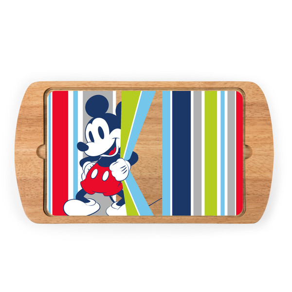 Mickey Mouse Billboard Glass Top Serving Tray, (Parawood)