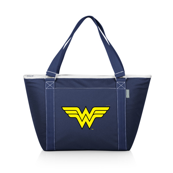 Wonder Woman Topanga Cooler Tote Bag, (Navy Blue)