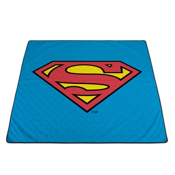 Superman Impresa Picnic Blanket, (Black)