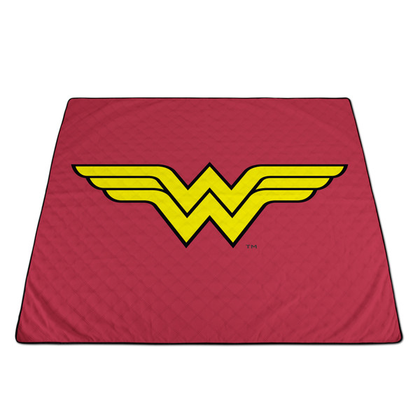 Wonder Woman Impresa Picnic Blanket, (Black)