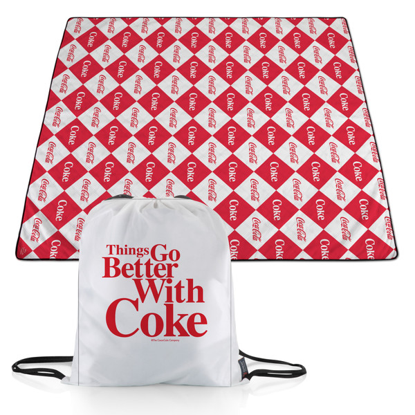 Coca-Cola Impresa Picnic Blanket, (Red & White)