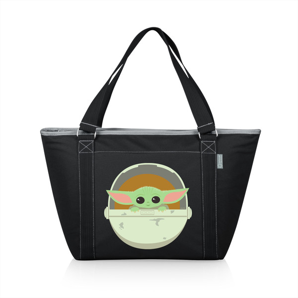 Mandalorian The Child Topanga Cooler Tote Bag, (Black)