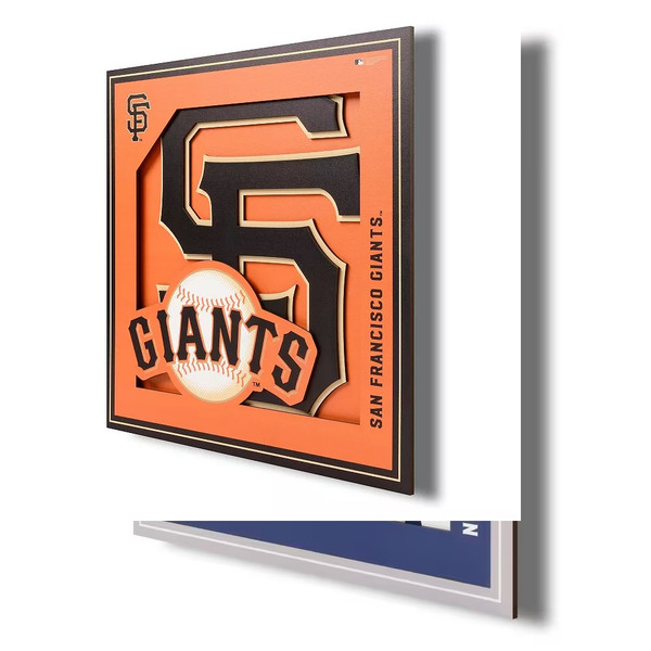 San Francisco Giants MLB 12x12 Logo Series Wall Art