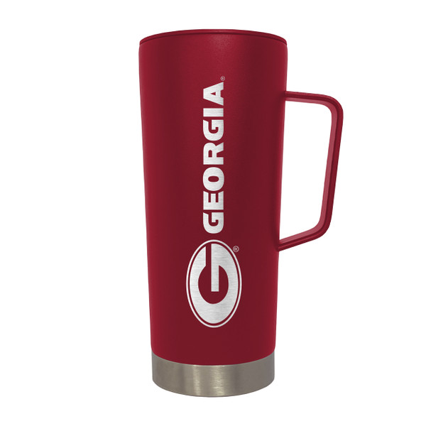 NCAA Georgia Bulldogs 18oz Roadie Tumbler with Handle