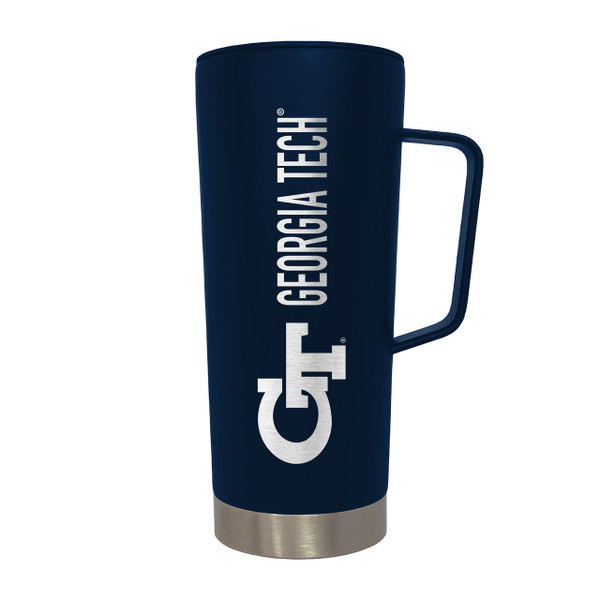 NCAA Georgia Tech Yellow Jackets 18oz Roadie Tumbler with Handle