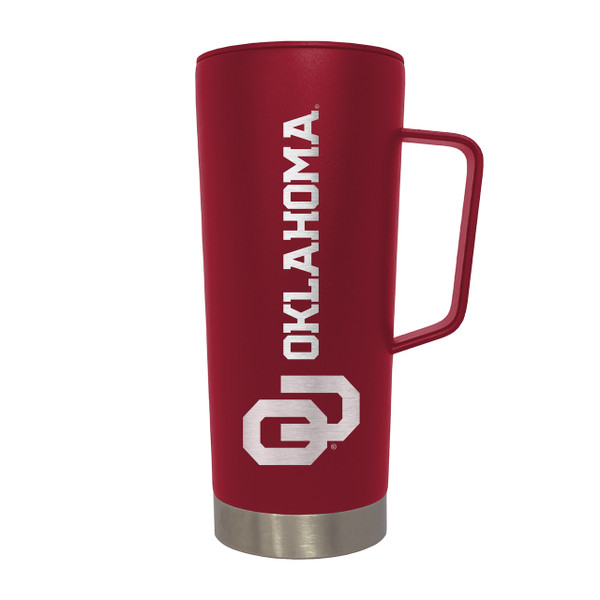 NCAA Oklahoma Sooners 18oz Roadie Tumbler with Handle