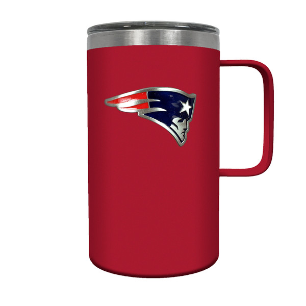 NFL New England Patriots 18oz Hustle Travel Mug