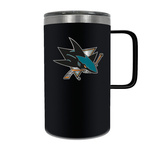 NHL San Jose Sharks 18oz Hustle Travel Mug