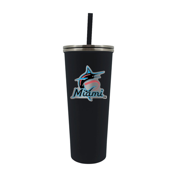 MLB Miami Marlins 24oz New Skinny Tumbler