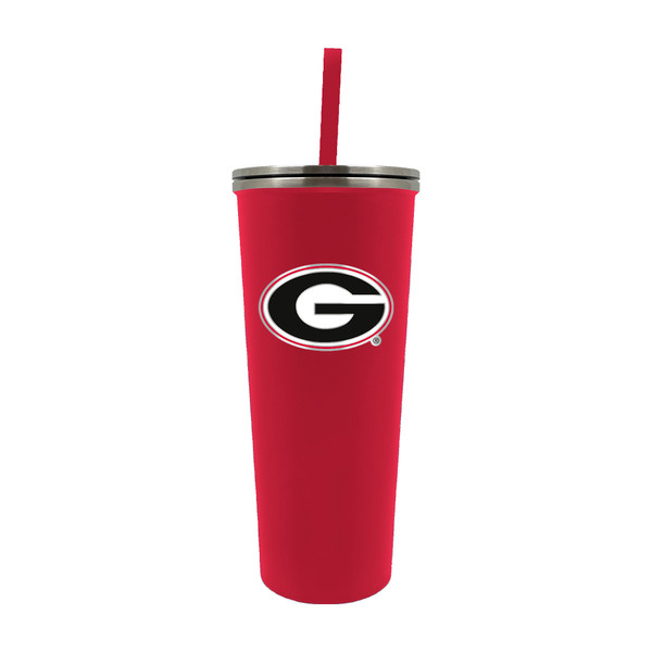 NCAA Georgia Bulldogs 24oz New Skinny Tumbler