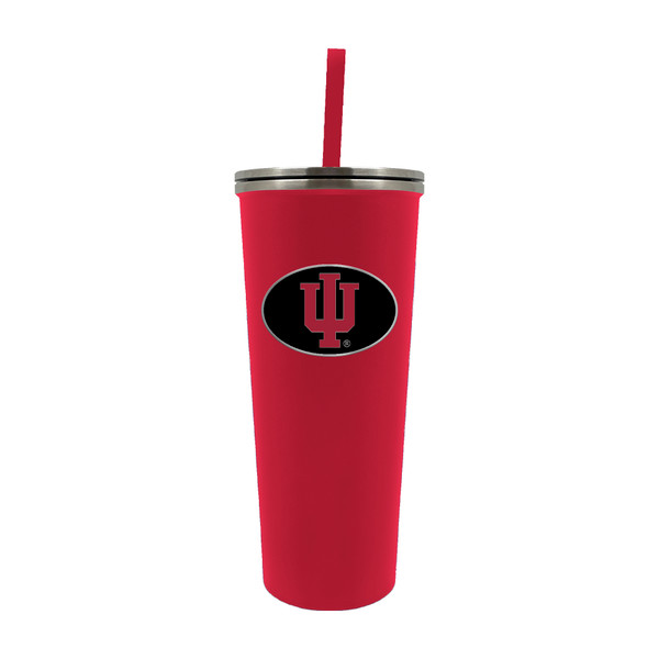 NCAA Indiana Hoosiers 24oz New Skinny Tumbler