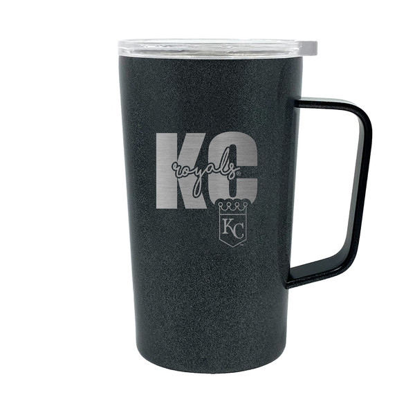 MLB Kansas City Royals 18oz Onyx Hustle Travel Mug