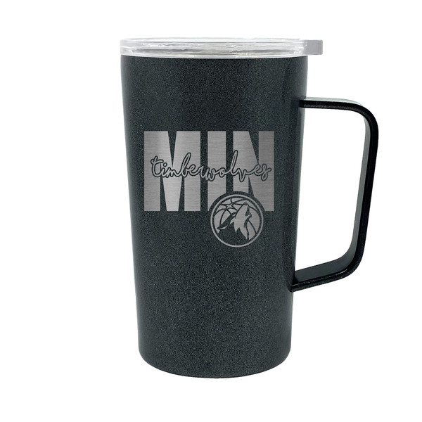 NBA Minnesota Timberwolves 18oz Onyx Hustle Travel Mug