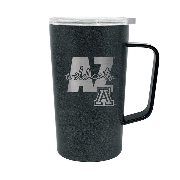 NCAA Arizona Wildcats 18oz Onyx Hustle Travel Mug