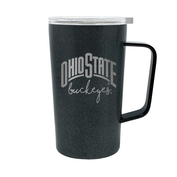 NCAA Ohio State Buckeyes 18oz Onyx Hustle Travel Mug