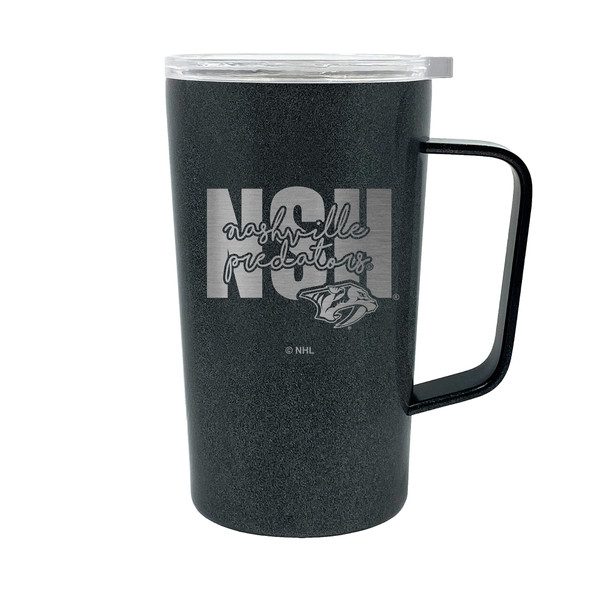 NHL Nashville Predators 18oz Onyx Hustle Travel Mug