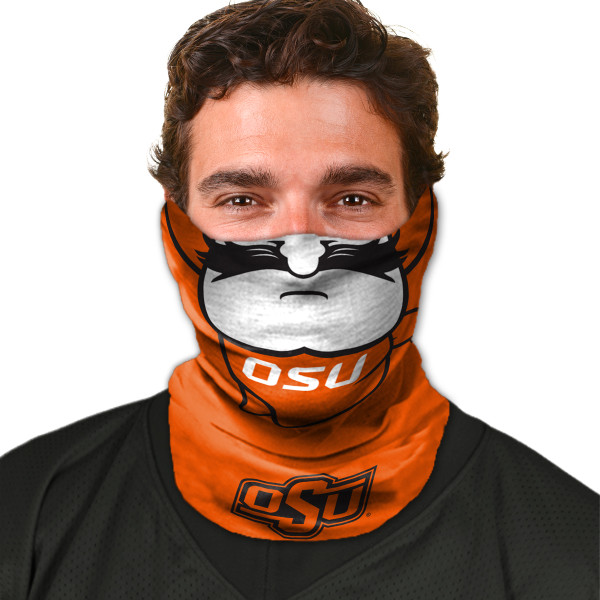 Oklahoma State Cowboys Game Face Mascot Face & Wordmark