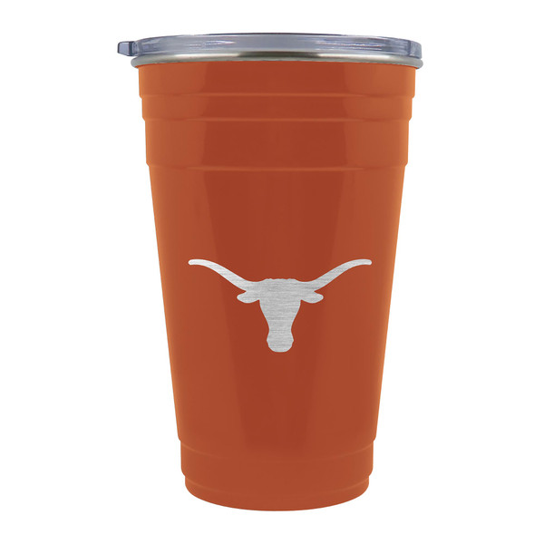 NCAA Texas Longhorns 22oz Tailgater Travel Tumbler