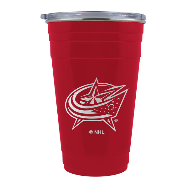 NHL Columbus Blue Jackets 22oz Tailgater Travel Tumbler