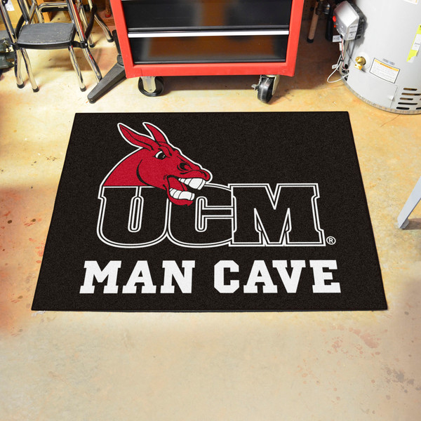 University of Central Missouri Man Cave All-Star 33.75"x42.5"