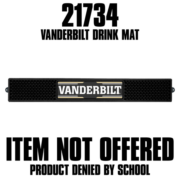 Vanderbilt University Drink Mat 3.25"x24"