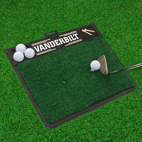 Vanderbilt University Golf Hitting Mat 20" x 17"