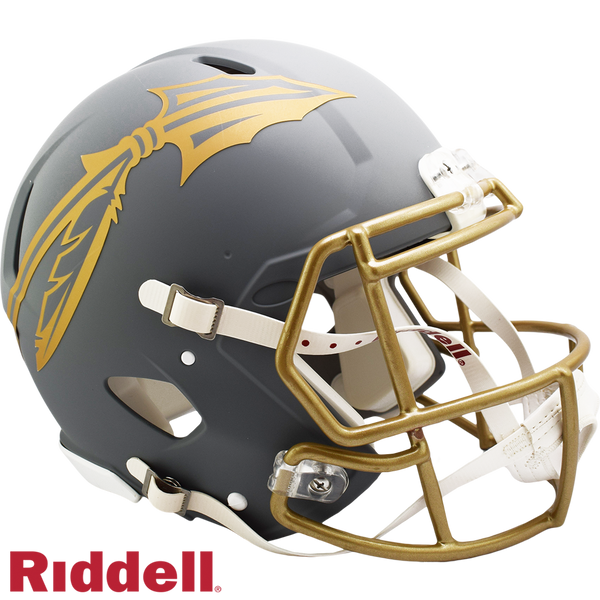 Florida State Seminoles Helmet Riddell Authentic Full Size Speed Style Slate Alternate
