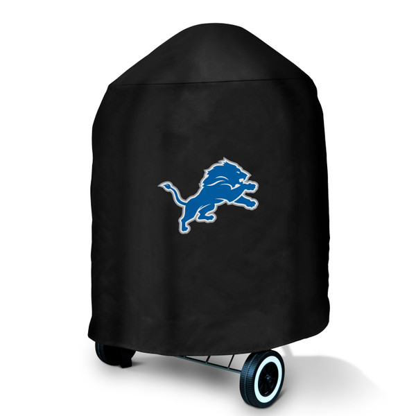 Detroit Lions Primary Logo Heavy-Duty Grill Cover Kettle Style