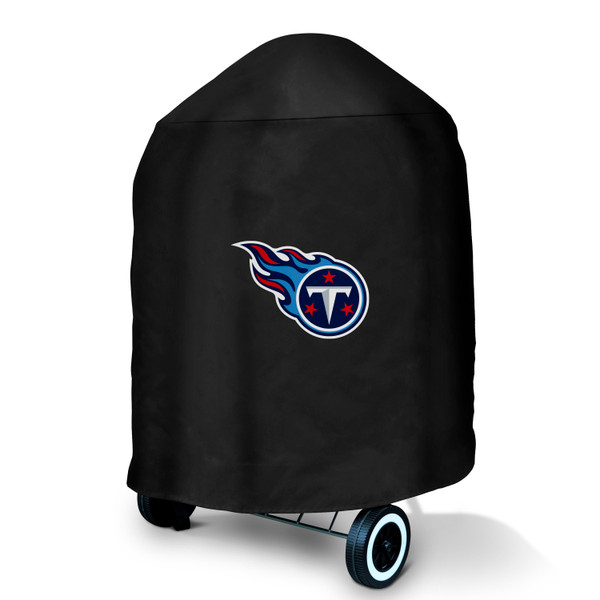 Tennessee Titans Primary Logo Heavy-Duty Grill Cover Kettle Style