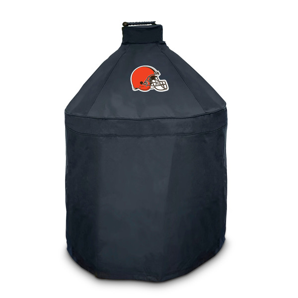 Cleveland Browns Primary Logo Heavy-Duty Grill Cover Kamado Style