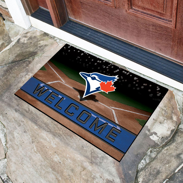 MLB - Toronto Blue Jays Crumb Rubber Door Mat 18"x30"