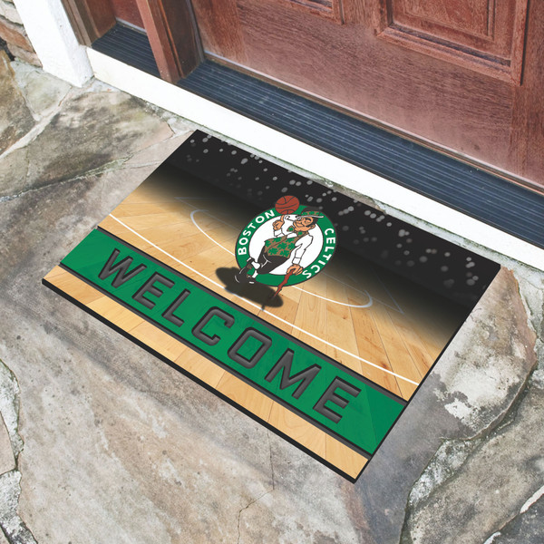 NBA - Boston Celtics Crumb Rubber Door Mat 18"x30"