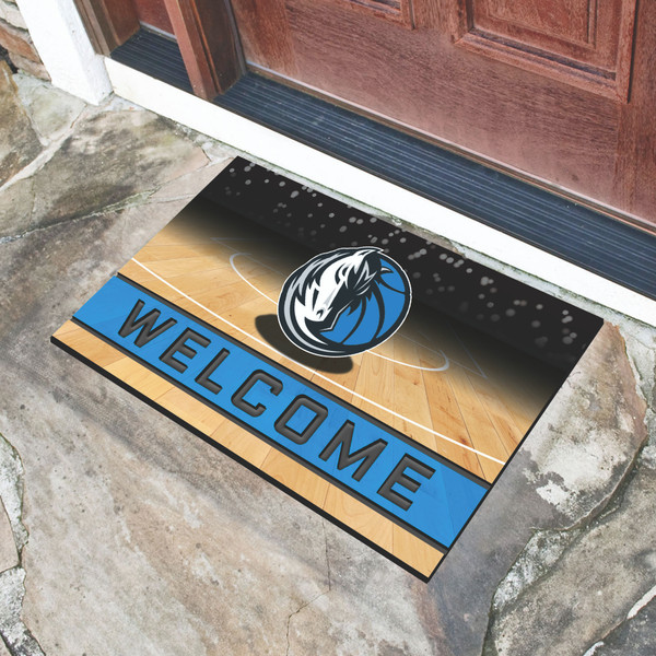 NBA - Dallas Mavericks Crumb Rubber Door Mat 18"x30"