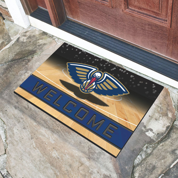 NBA - New Orleans Pelicans Crumb Rubber Door Mat 18"x30"