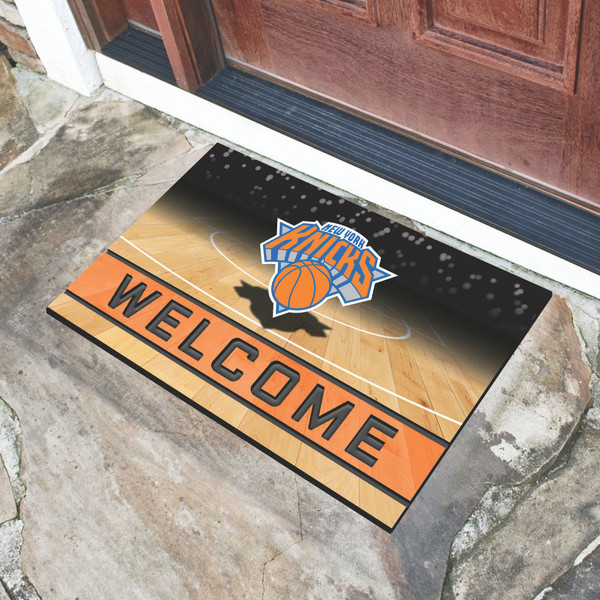 NBA - New York Knicks Crumb Rubber Door Mat 18"x30"