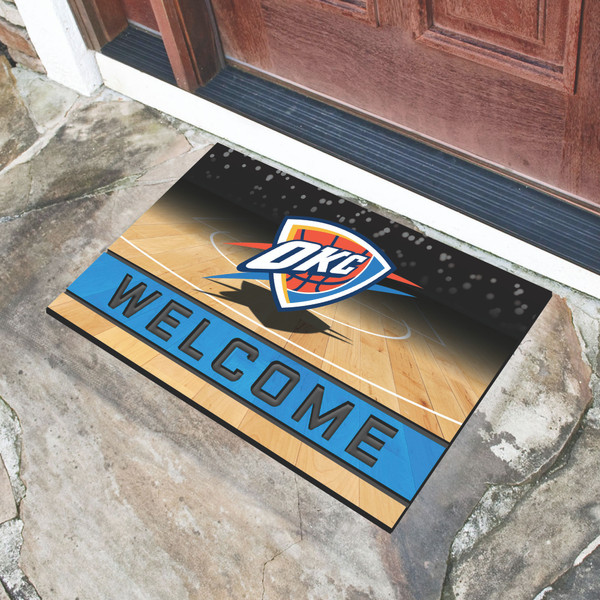 NBA - Oklahoma City Thunder Crumb Rubber Door Mat 18"x30"