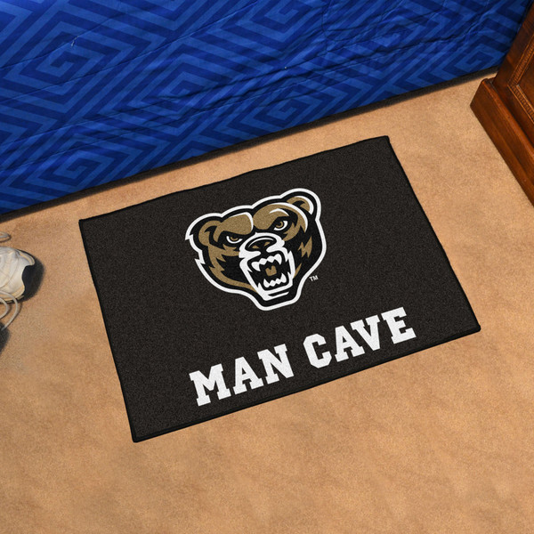 Oakland University Man Cave Starter 19"x30"