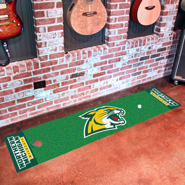 Northern Michigan University Putting Green Mat 18"x72"