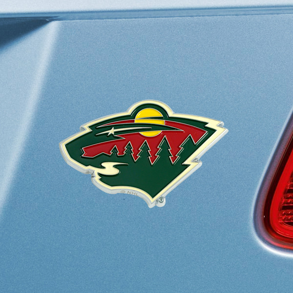 NHL - Minnesota Wild Color Emblem  3"x3.2"