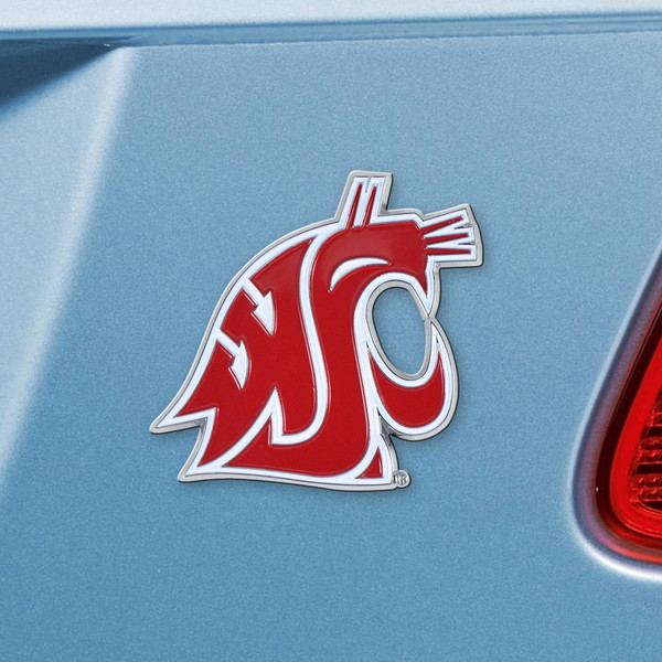 Washington State University Color Emblem  3.0"x3.1"
