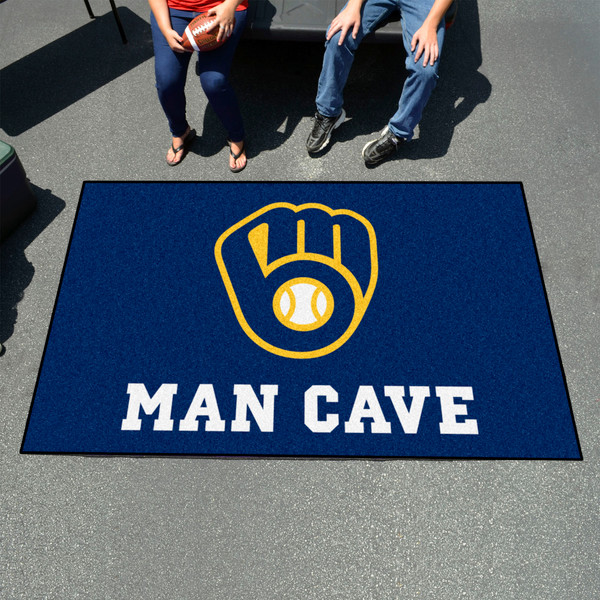 MLB - Milwaukee Brewers Man Cave Ultimat 59.5"x94.5"