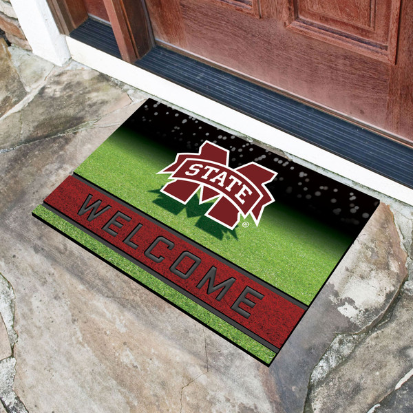 Mississippi State University Crumb Rubber Door Mat 18"x30"