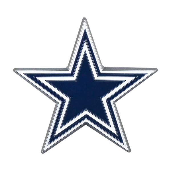 Dallas Cowboys Color Emblem Star Primary Logo Blue